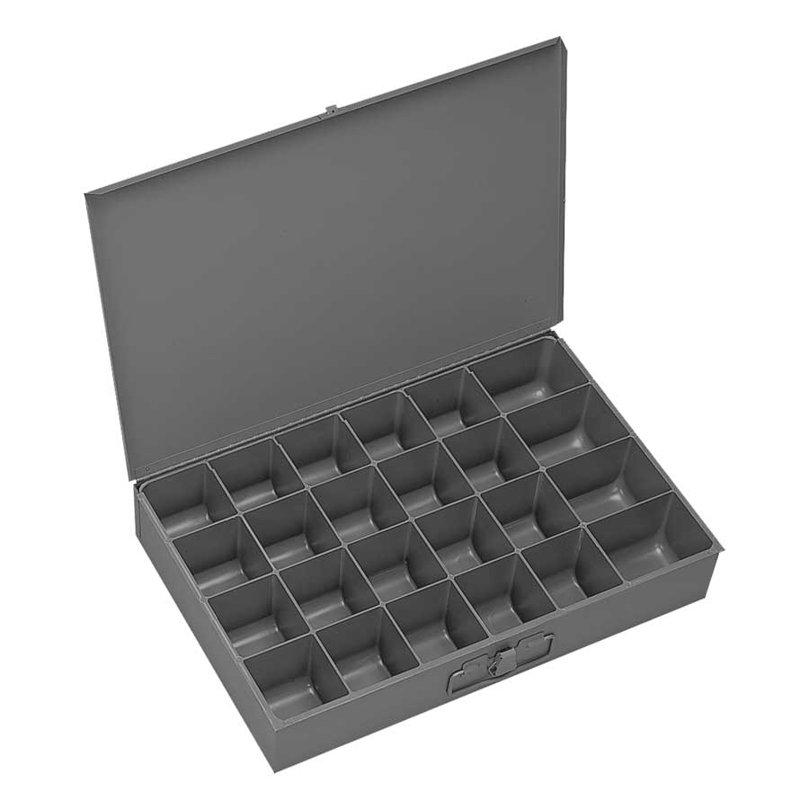 24 Hole Steel Drawer With Catch