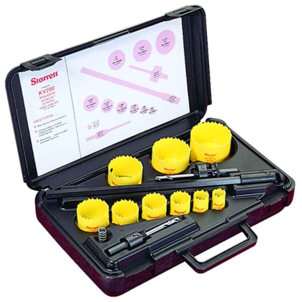 Electricians' and Plumbers' Hole Saw Kit