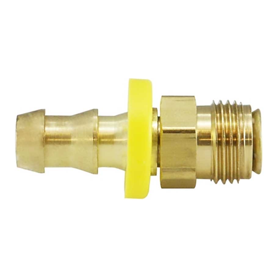 Push-Lok Brass Inverted Flare Male