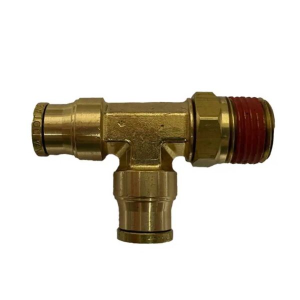 Push In Brass Swivel Run Tees