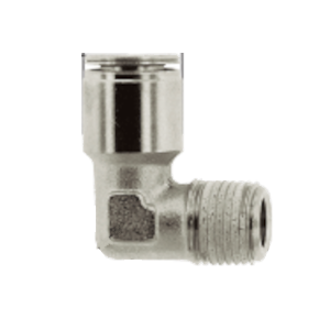 Poly Push Brass Male Elbow