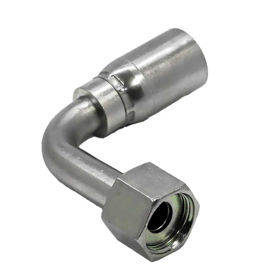 90° ORFS Swivel Female Long Drop