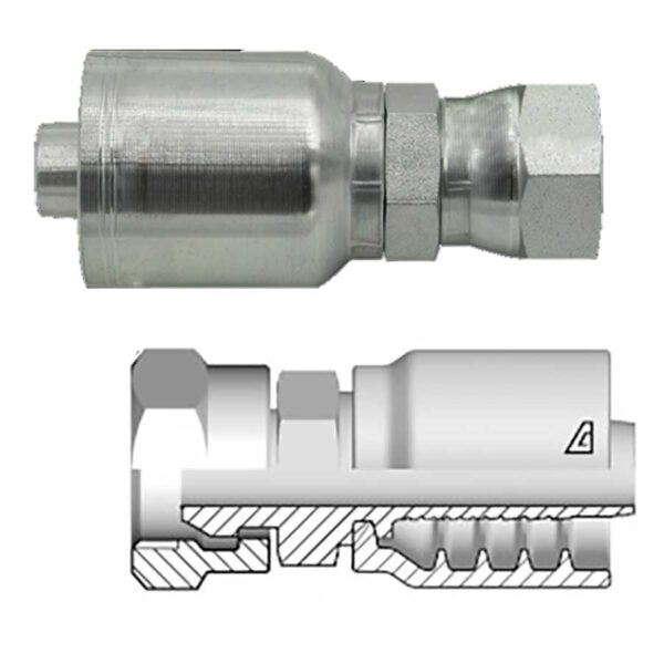 Female Pipe Swivel Hydraulic Hose Fittings