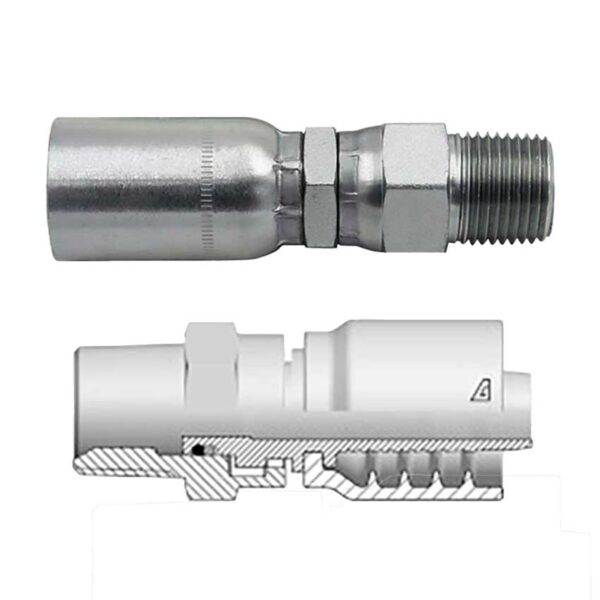 Male Pipe Swivel Hydraulic Hose Fittings