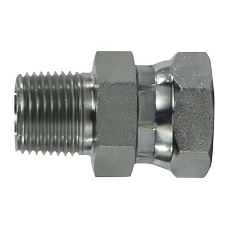 Hydraulic Steel Male Pipe Swivel Adapters