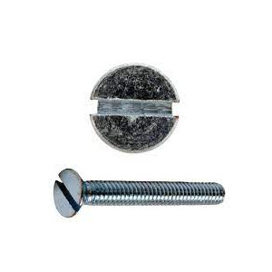 Flat Head Slotted Machine Screws