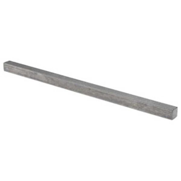 Square Keystock - Zinc Plated