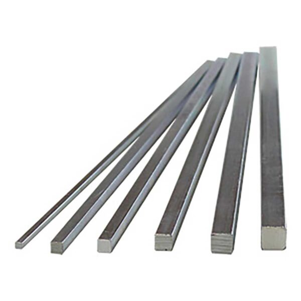 Metric Square Keystock - Stainless Steel