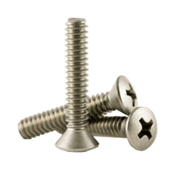 Stainless Steel Oval Head Phillips Machine Screws