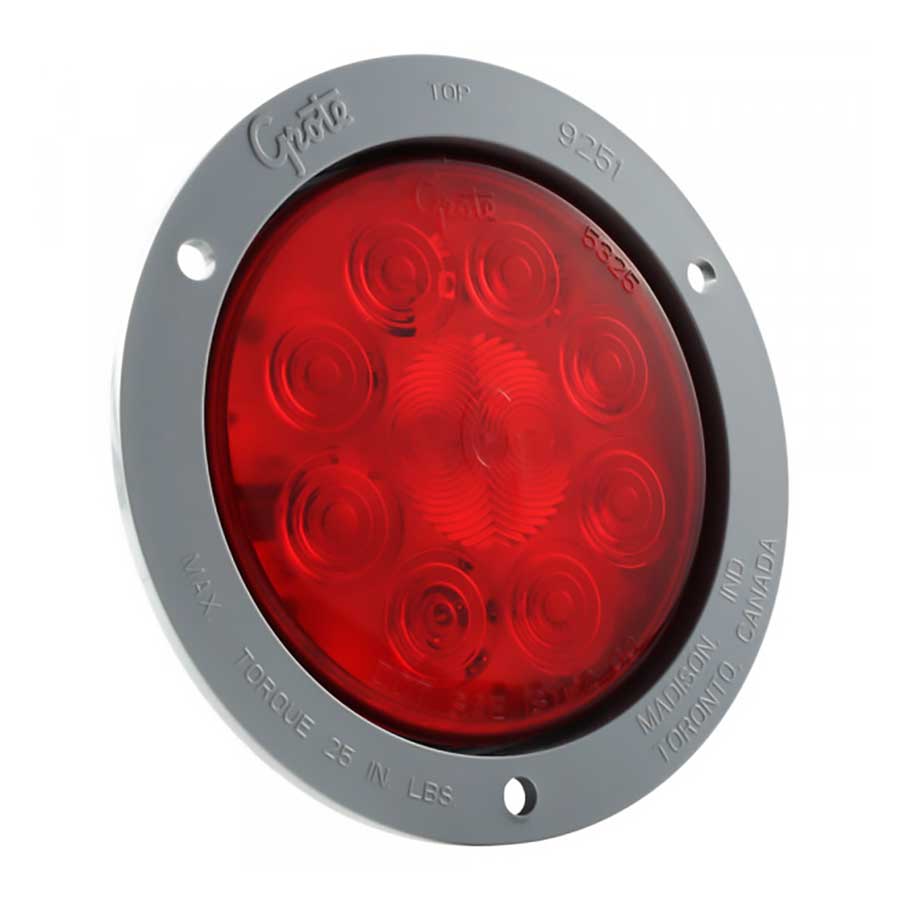 4" 10 Diode Pattern LED Stop Tail Turn Lights