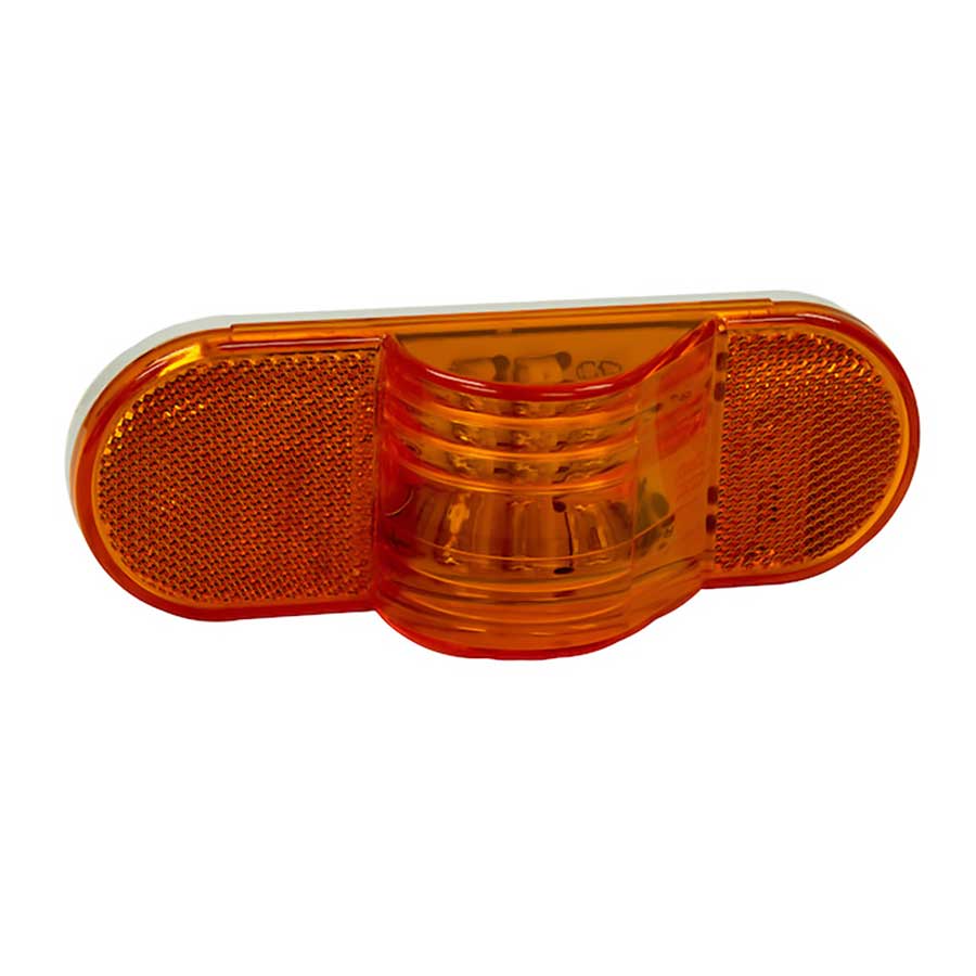 6" Oval LED Mid Turn Signal Side Marker Lights