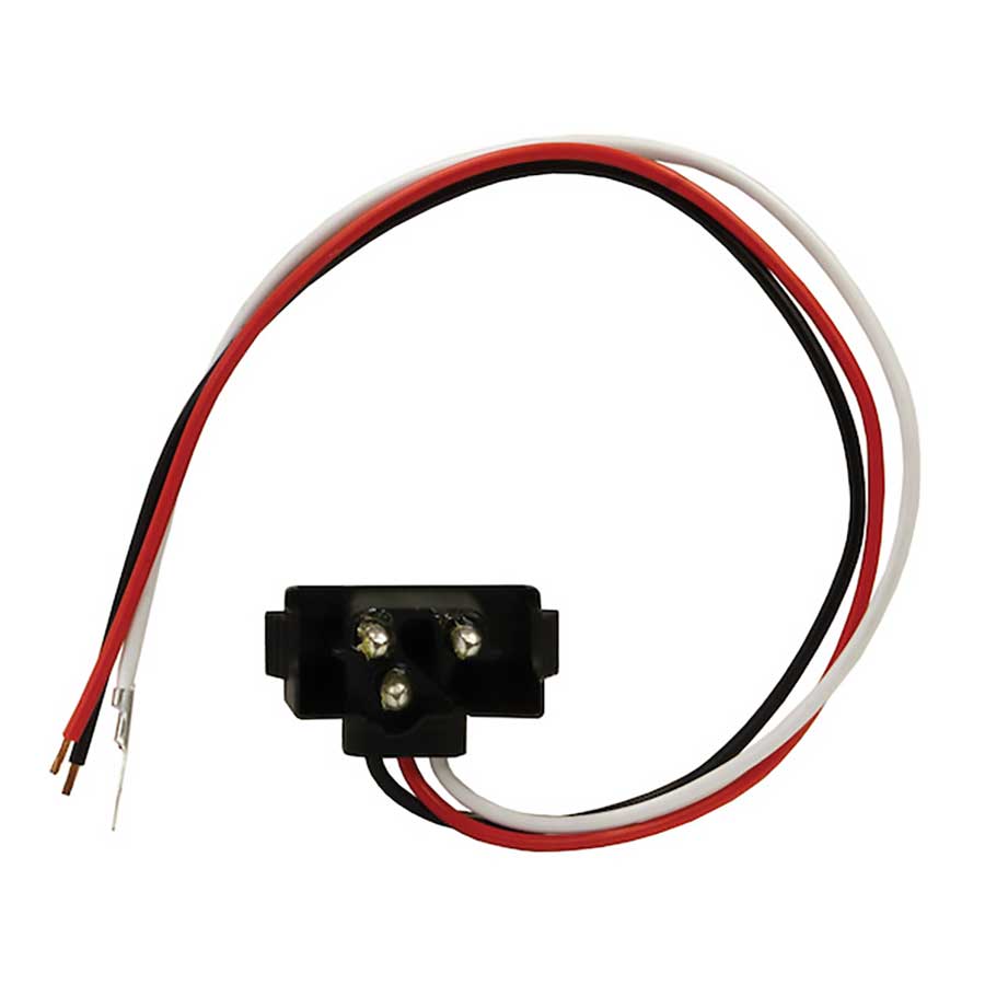 3 Wire Pigtail with Dust Cover