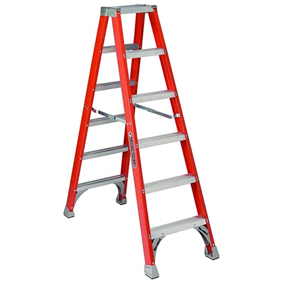 Fiberglass Twin Step Ladders