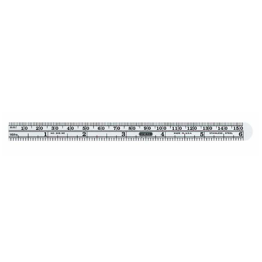 6 Inch Precision Ruler