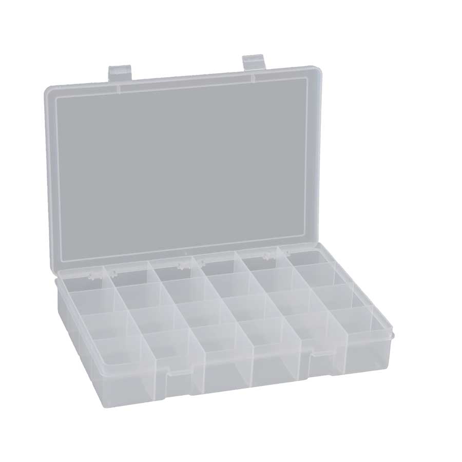 24 Hole Polypropylene Tray