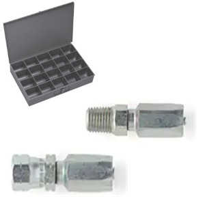Aeroquip Aluminum #10 Locknut Black Aeroquip Aluminum #10 Locknut Black