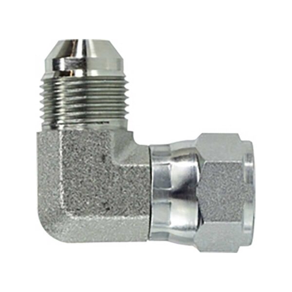 Hydraulic Steel 90° JIC Swivel Adapter
